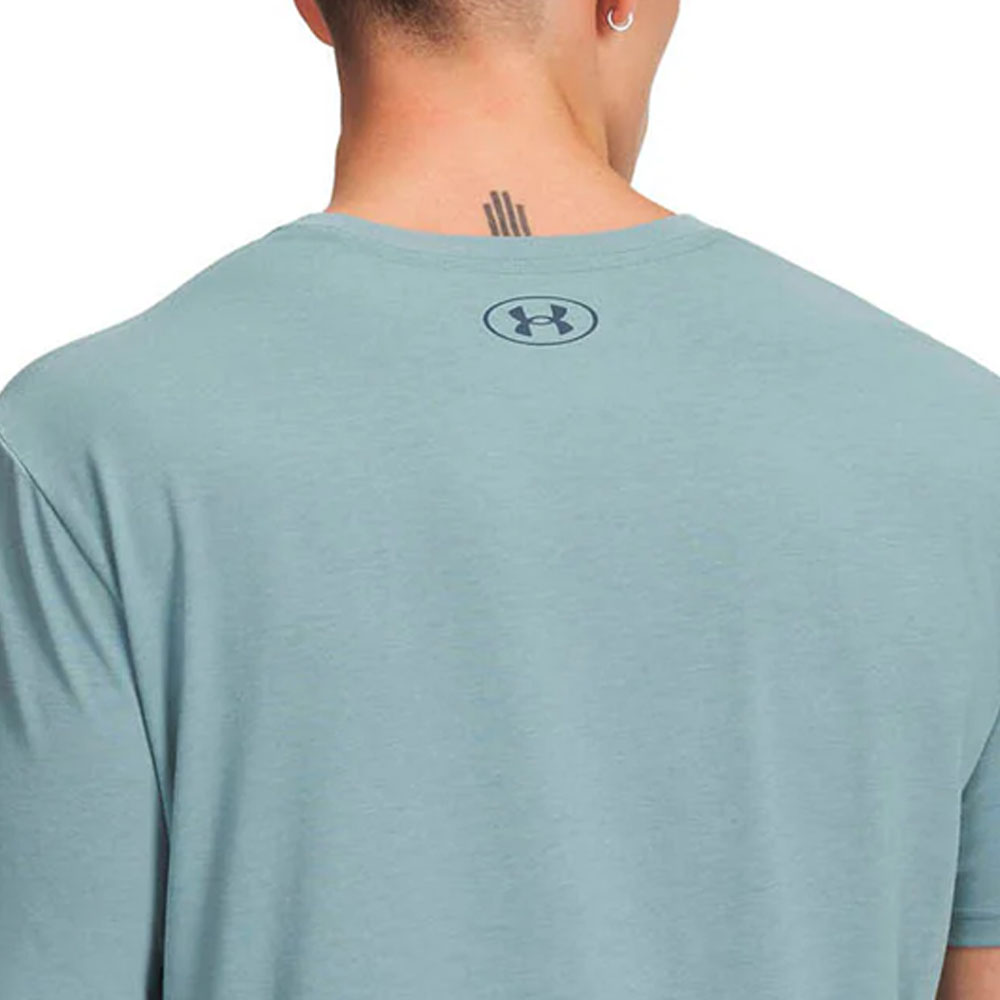 Polera Under Armour Team Issue Wordmark Hombre Verde