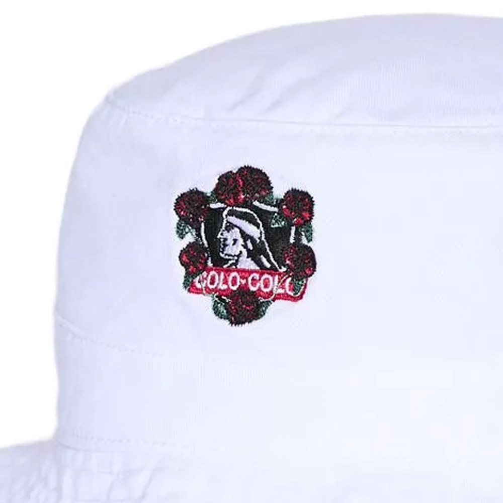 Jockey Bucket Colo Colo Blanco Estilo Urbano