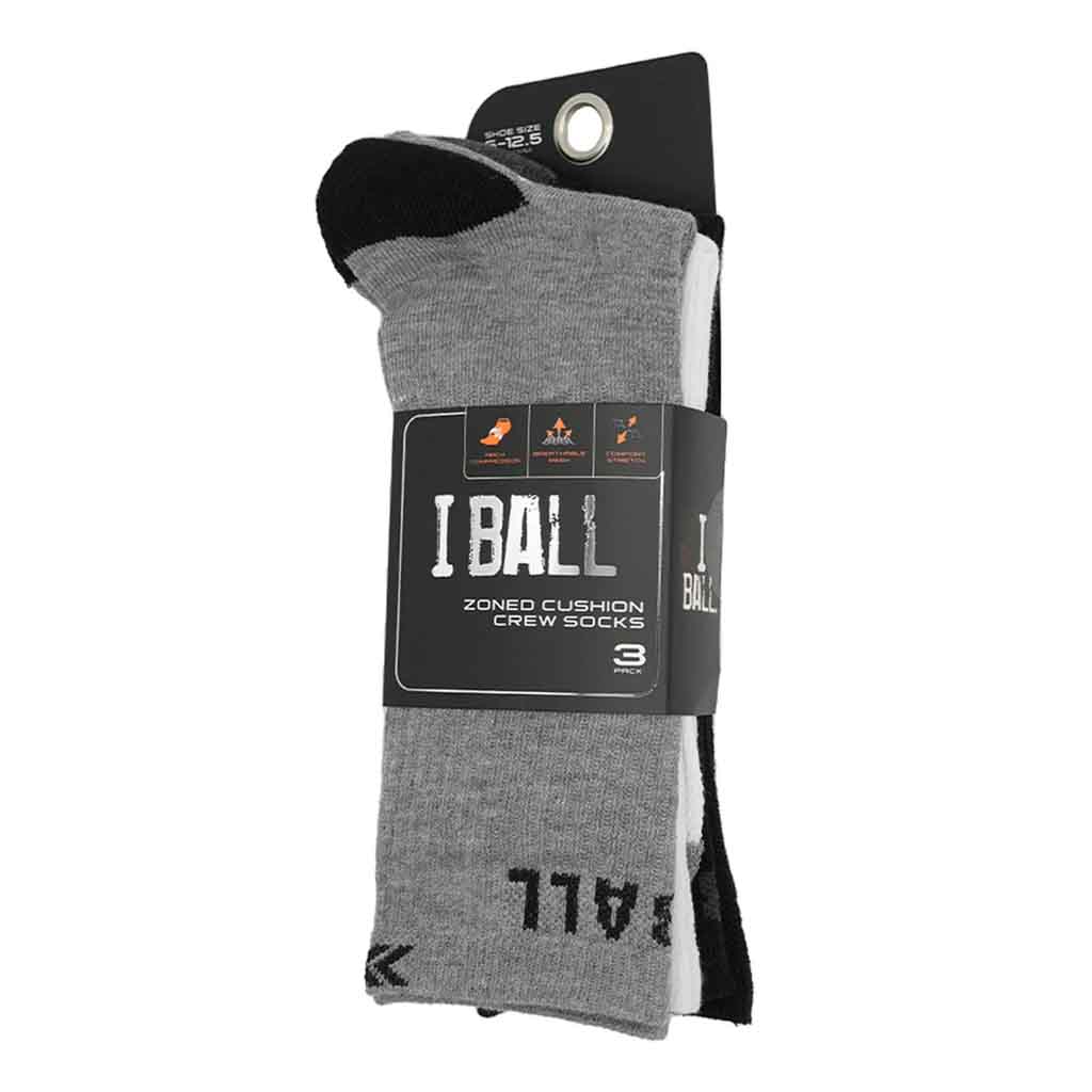 Tripack Calcetines Cortos Grises 39-44