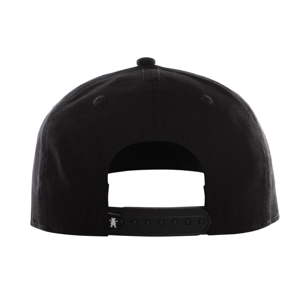 Jockey Smooth Script Snapback Raised Embroidery