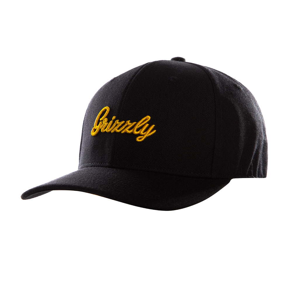 Jockey Grizzly Curvo Elastico Hat Direct Flat Embroidery