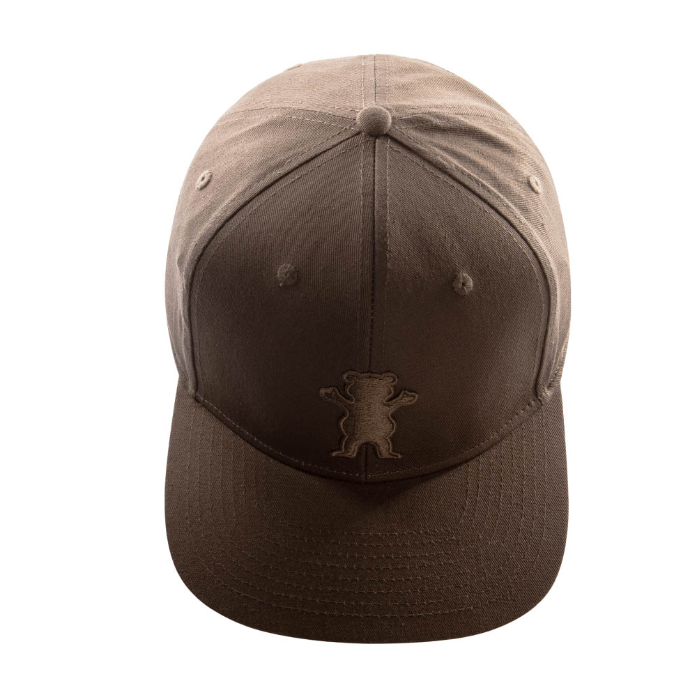 Jockey Og Bear Snapback Raised Embroidery