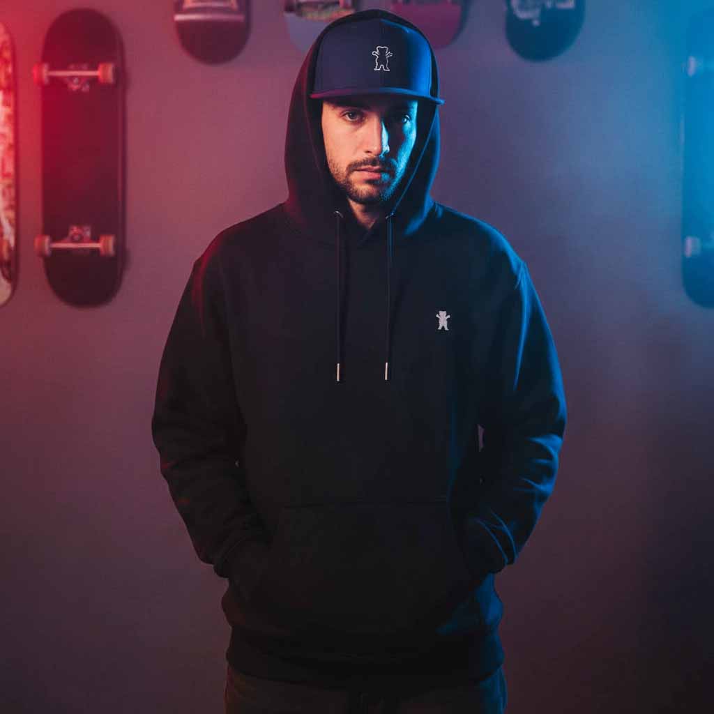 Jockey Og Bear Snapback Raised Embroidery