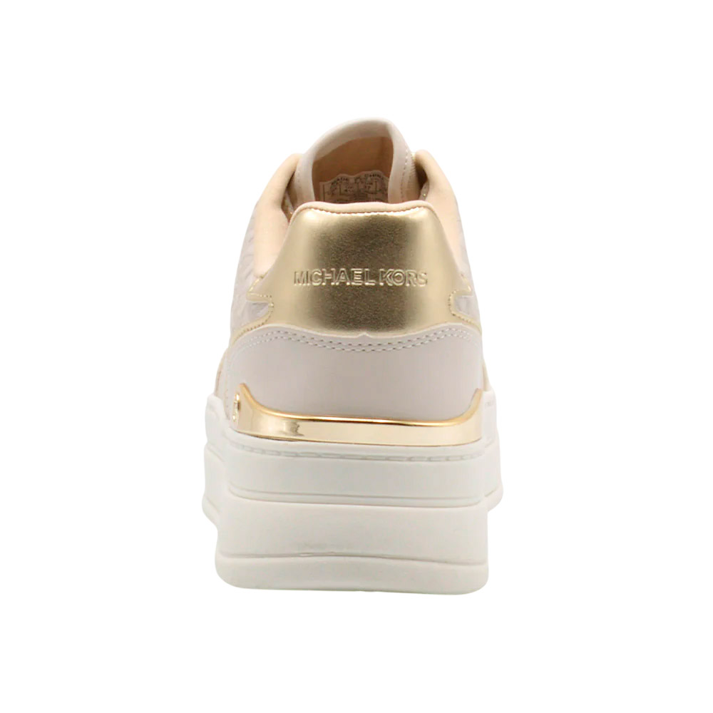 Zapatilla Mujer Michael Kors Hayes Beige Gold