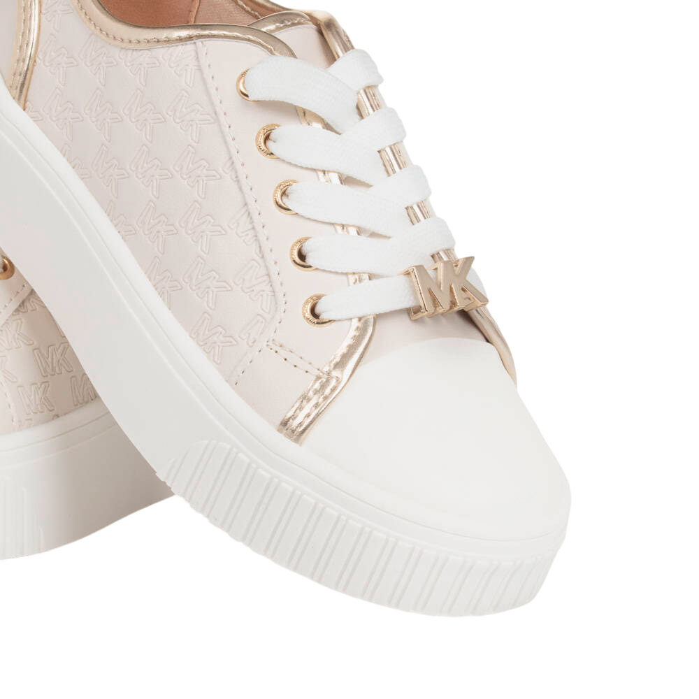 Zapatilla Mujer Michael Kors Summer Aline II Beige Gold