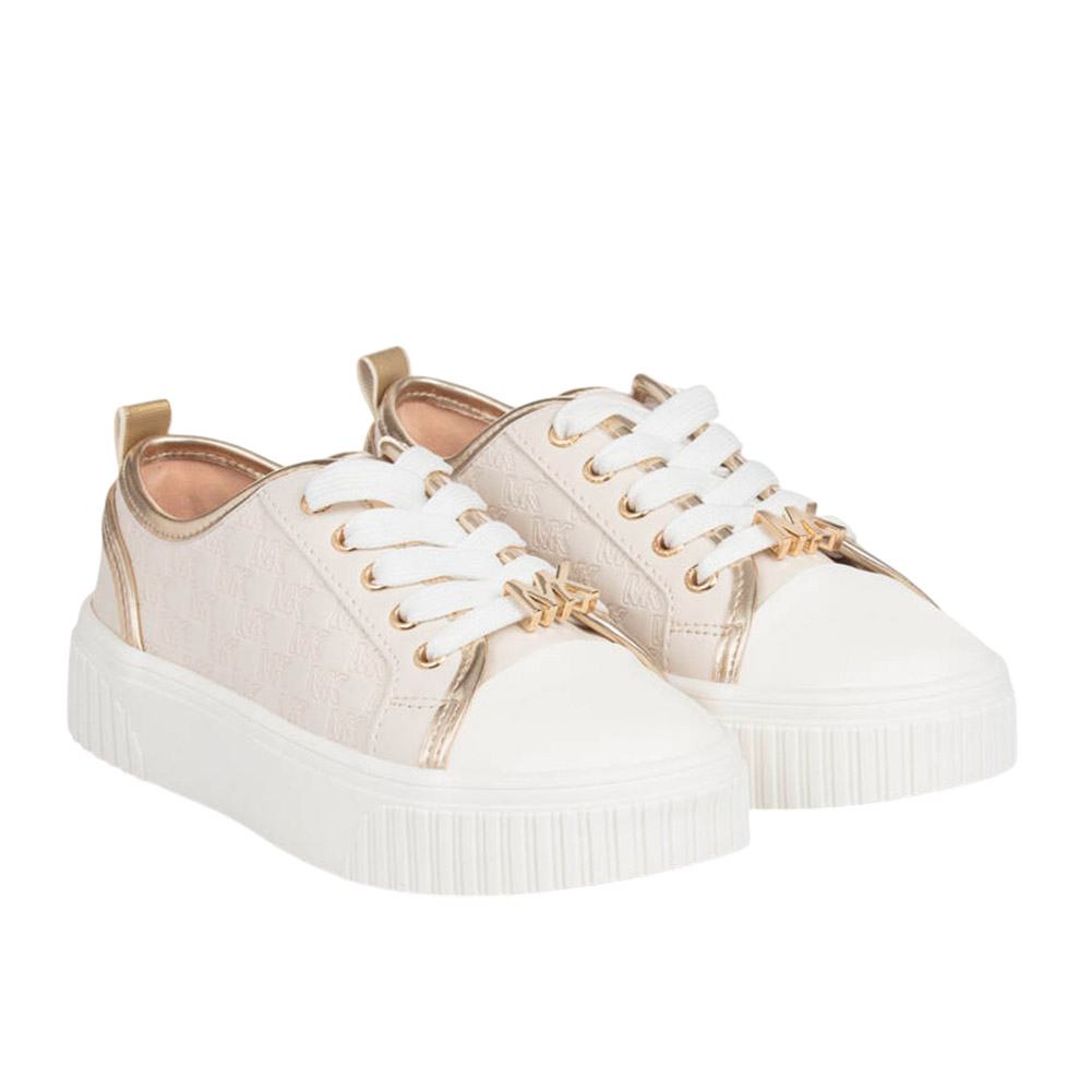 Zapatilla Mujer Michael Kors Summer Aline II Beige Gold