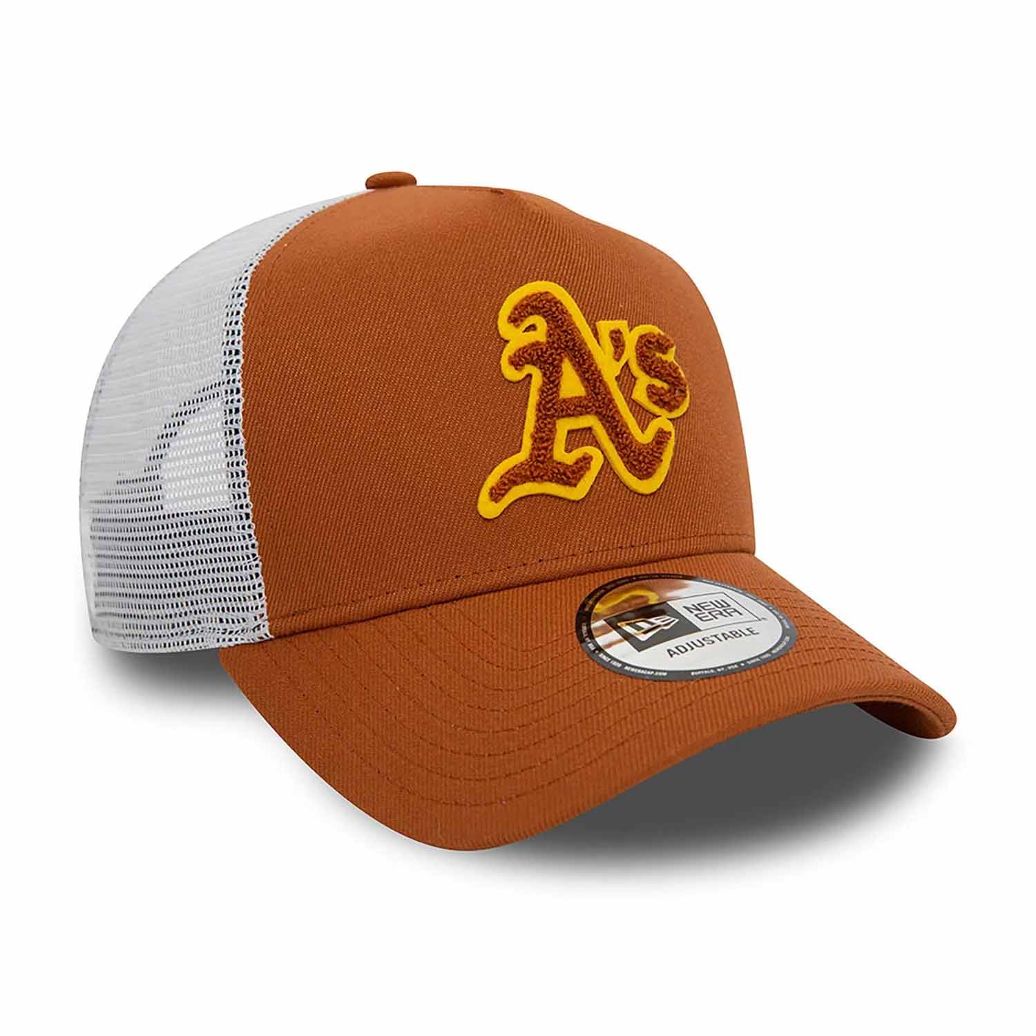 Jockey New Era Oakland Athletics Boucle Brown Trucker