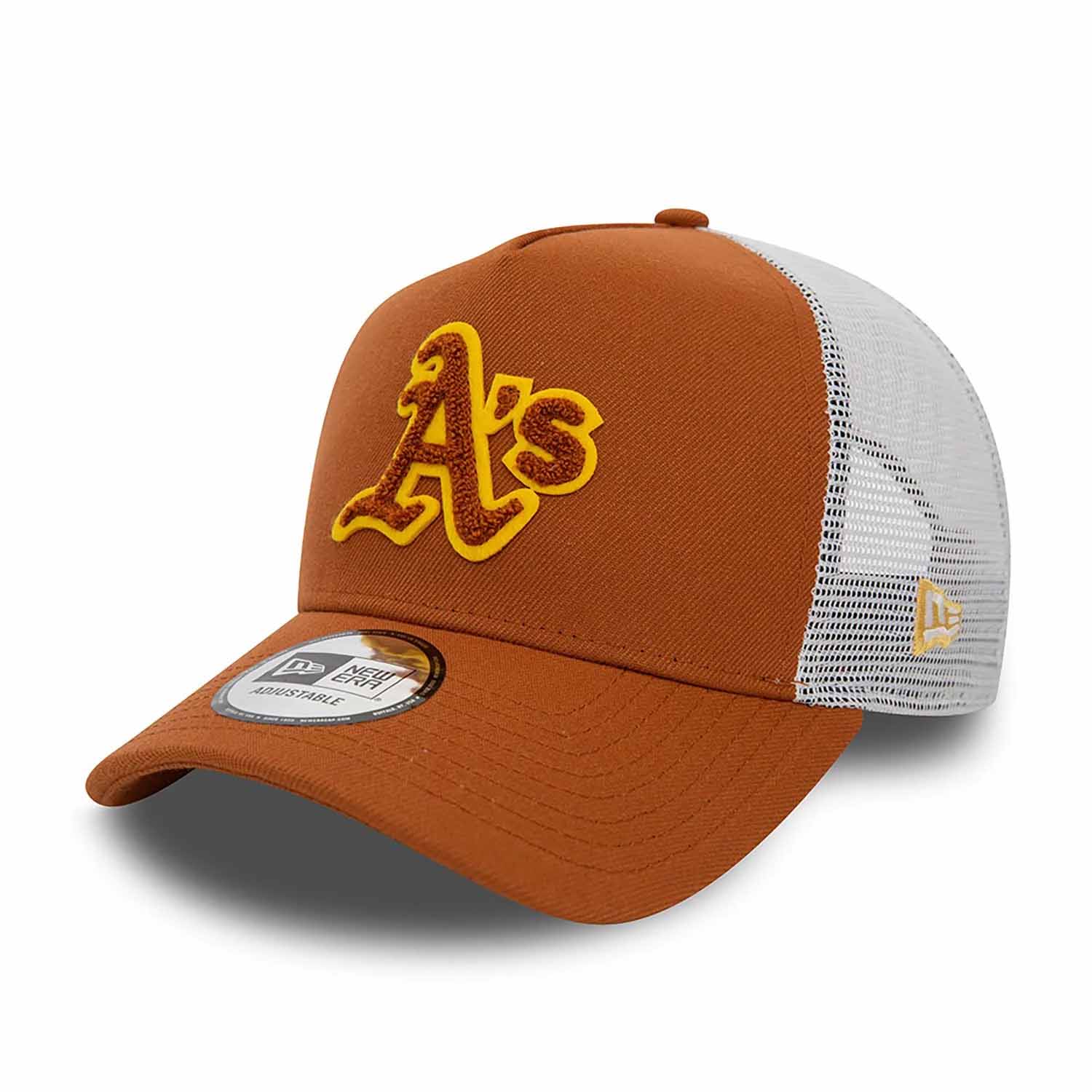 Jockey New Era Oakland Athletics Boucle Brown Trucker
