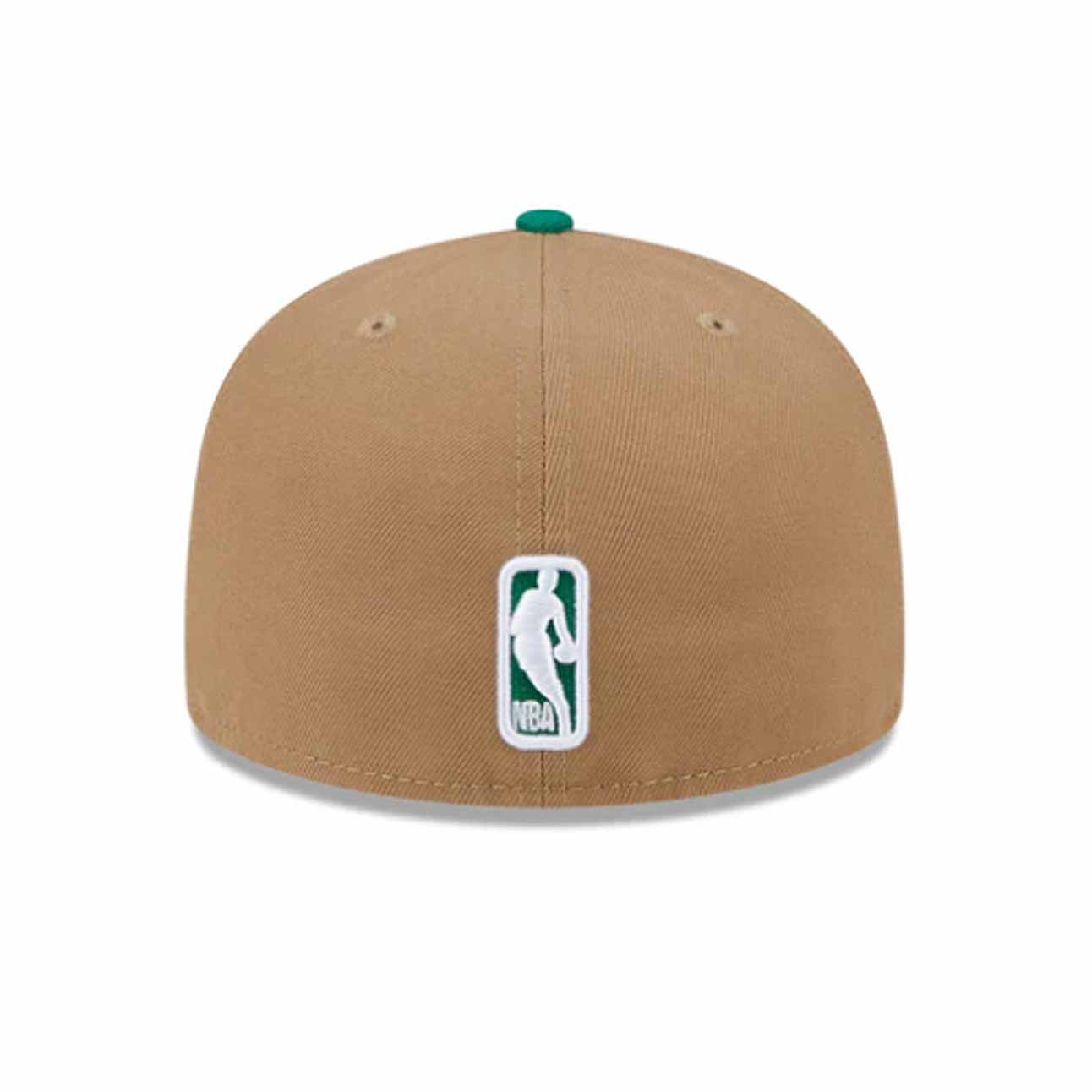 Jockey New Era 59FIFTY Boston Celtics NBA 8-Bit Wordmark Beige