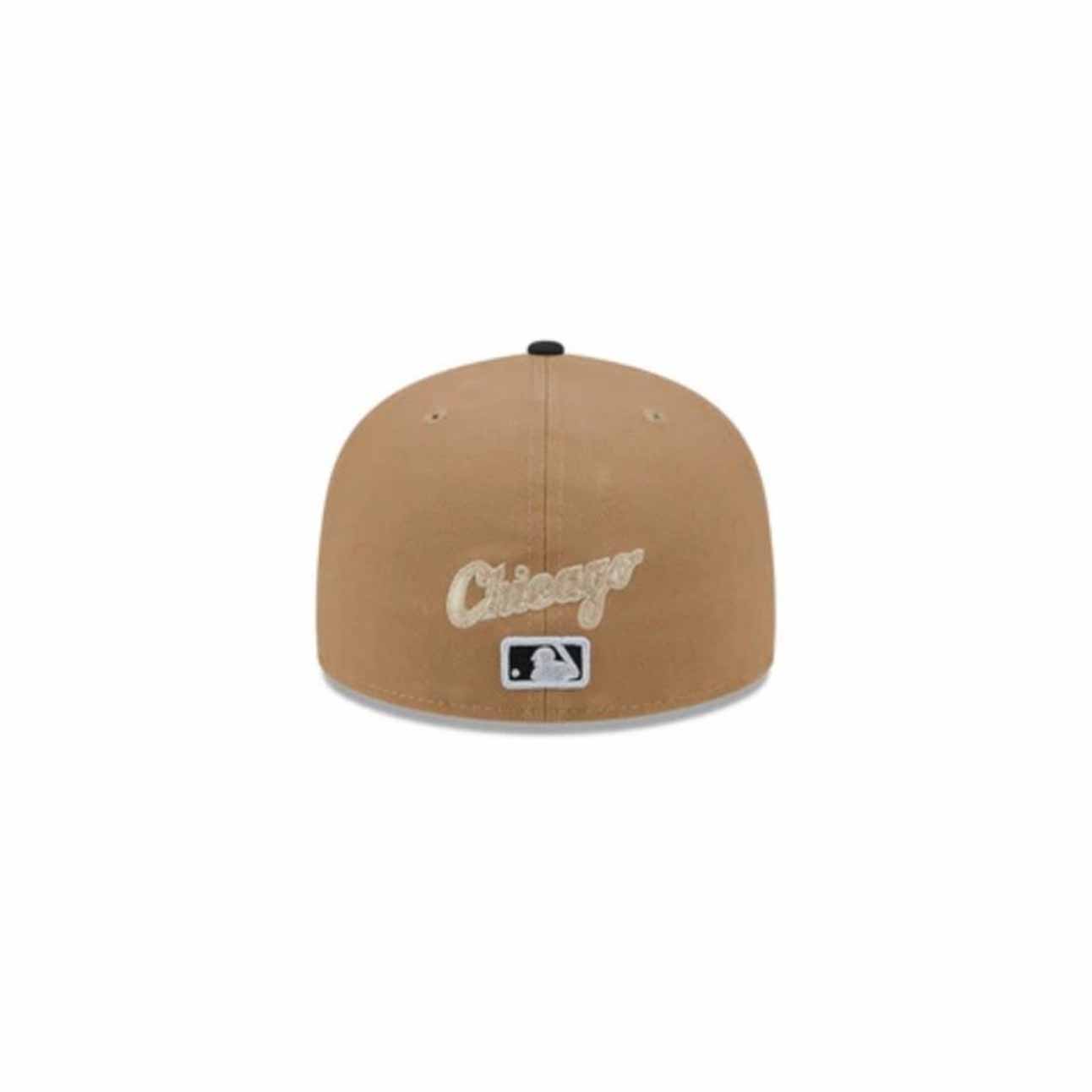Jockey New Era 59FIFTY Chicago White Sox Classic 8-Bit Wordmark Beige