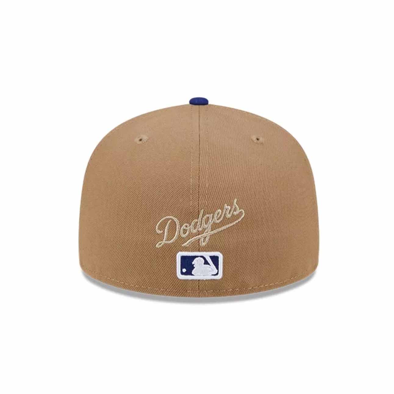 Jockey New Era 59FIFTY Los Angeles Dodgers MLB 8-Bit Wordmark Beige