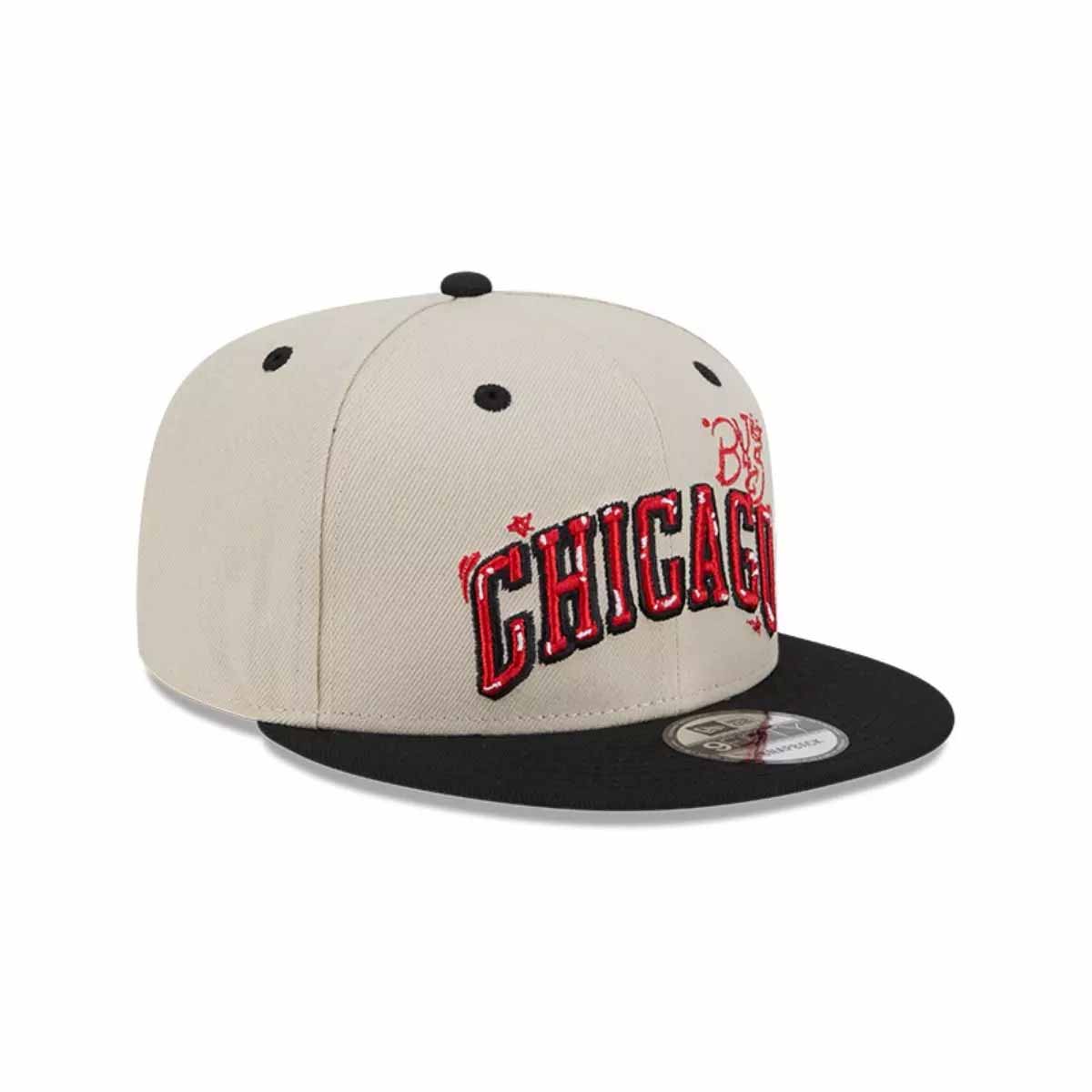 Jockey New Era 9fifty New Era NBA Chicago Bulls Art Beige