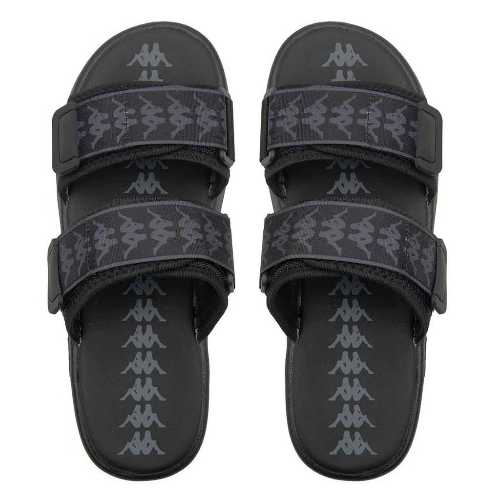 Sandalias Kappa 222 Banda Aster 1 Negro Gris