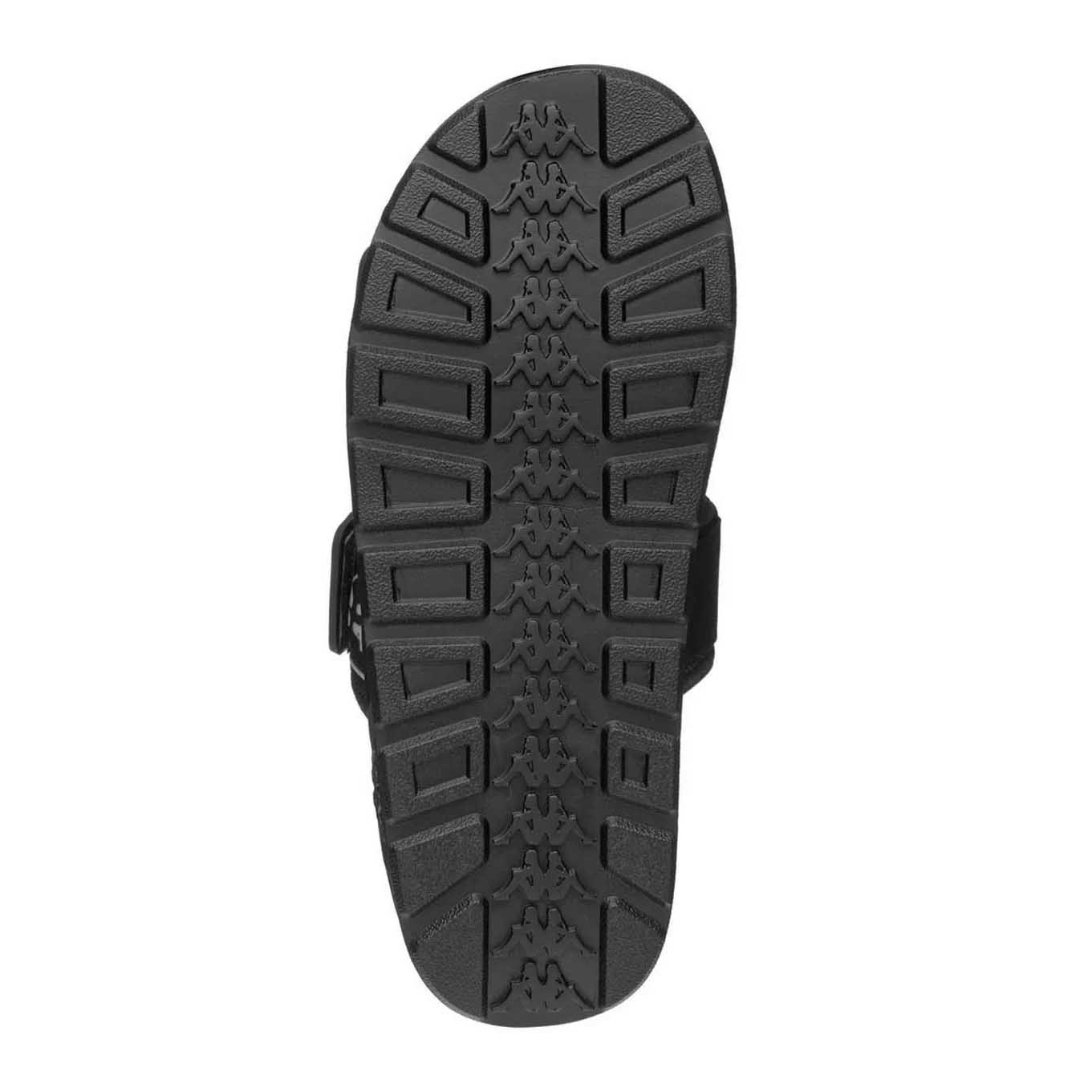 Sandalias Kappa 222 Banda Aster Negro Blanco