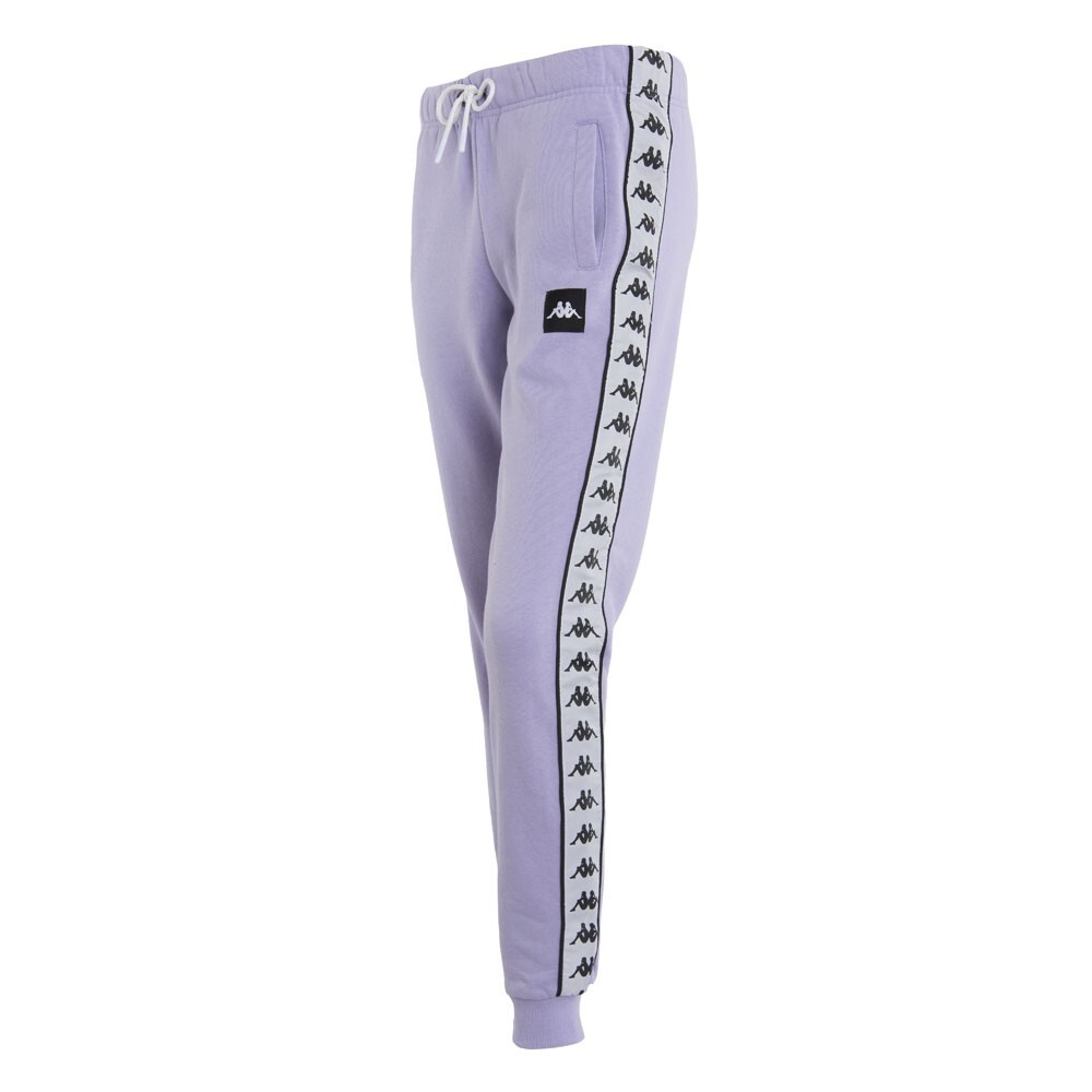 Pantalones Kappa Mujer Logo Leg Lila