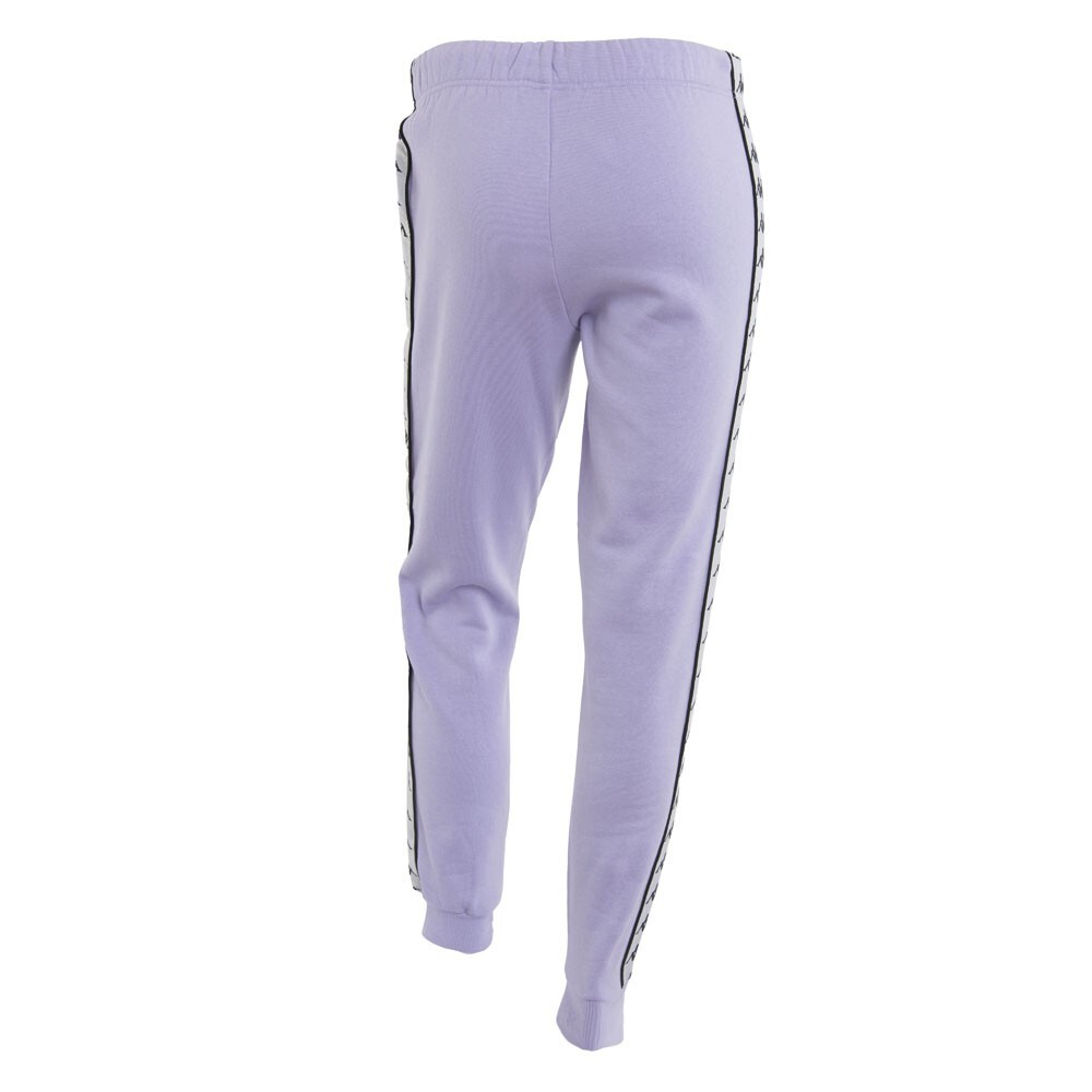 Pantalones Kappa Mujer Logo Leg Lila