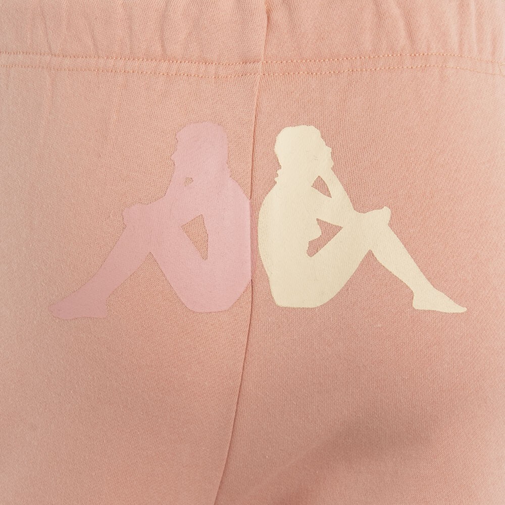 Pantalones Kappa Mujer Logo Leg Coral