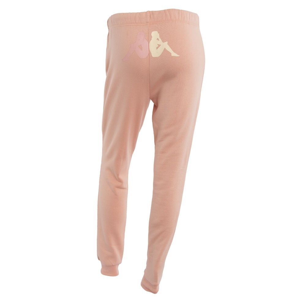 Pantalones Kappa Mujer Logo Leg Coral