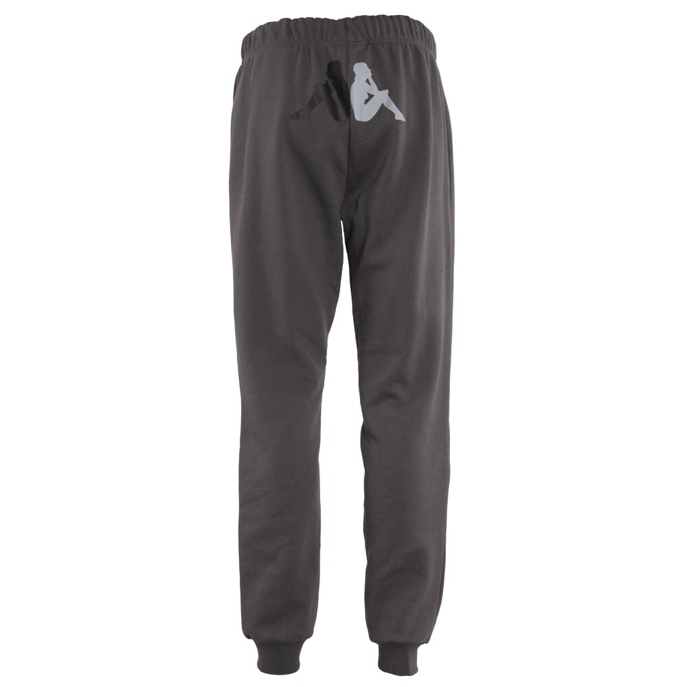 Pantalones de Mujer Kappa Big Logo Gris