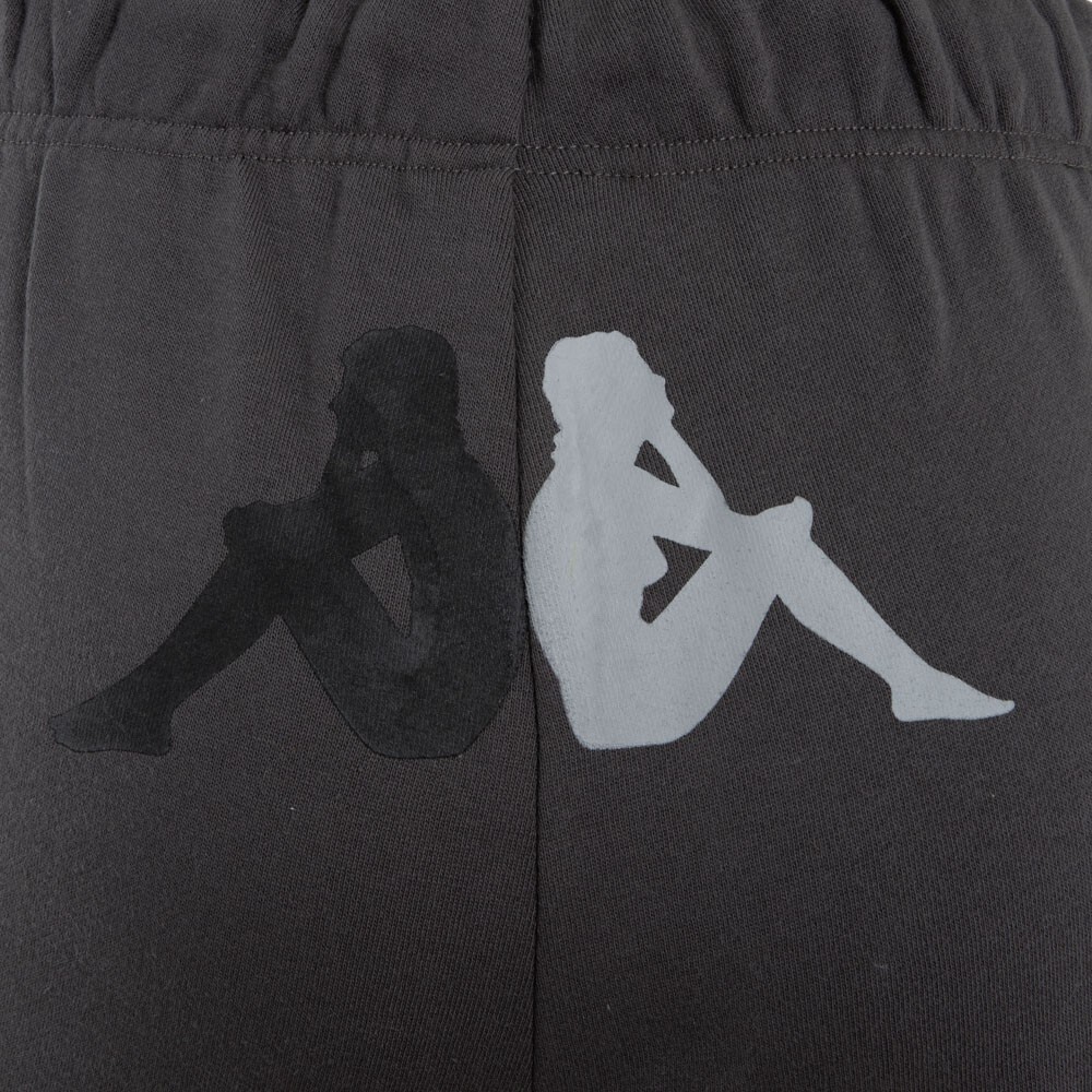 Pantalones de Mujer Kappa Big Logo Gris