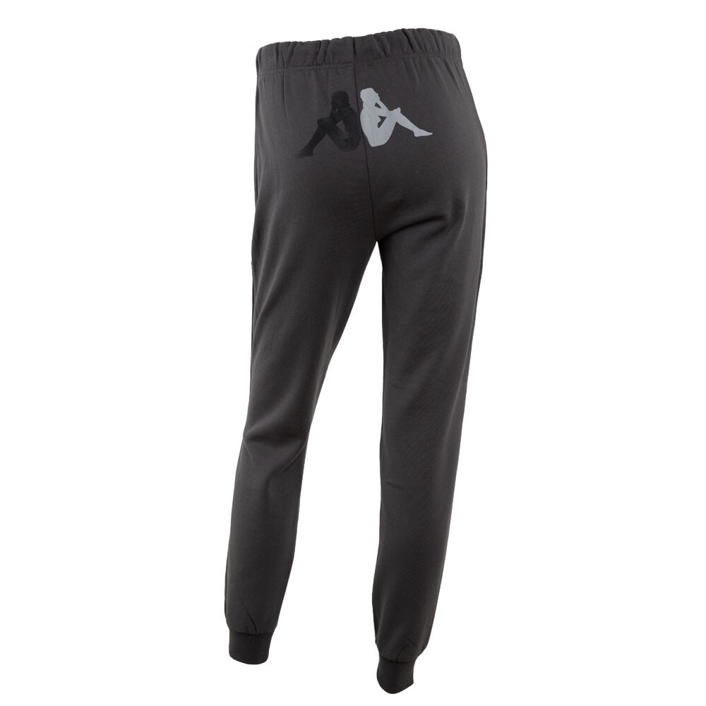 Pantalones de Mujer Kappa Big Logo Gris
