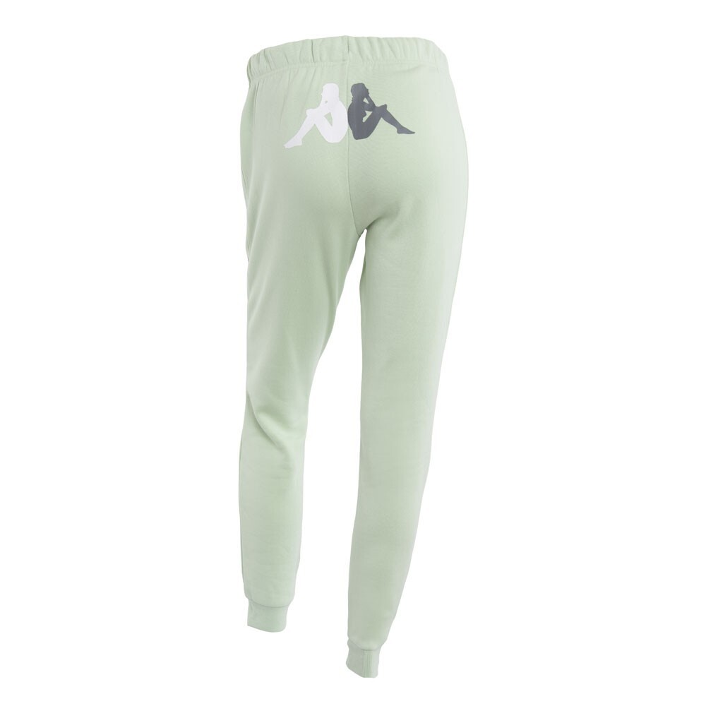 Pantalones de Mujer Kappa Big Logo Menta