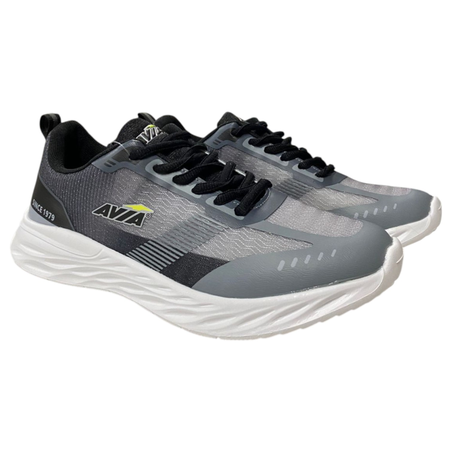 Zapatillas Hombre Running Kunzite Black Grey Avia