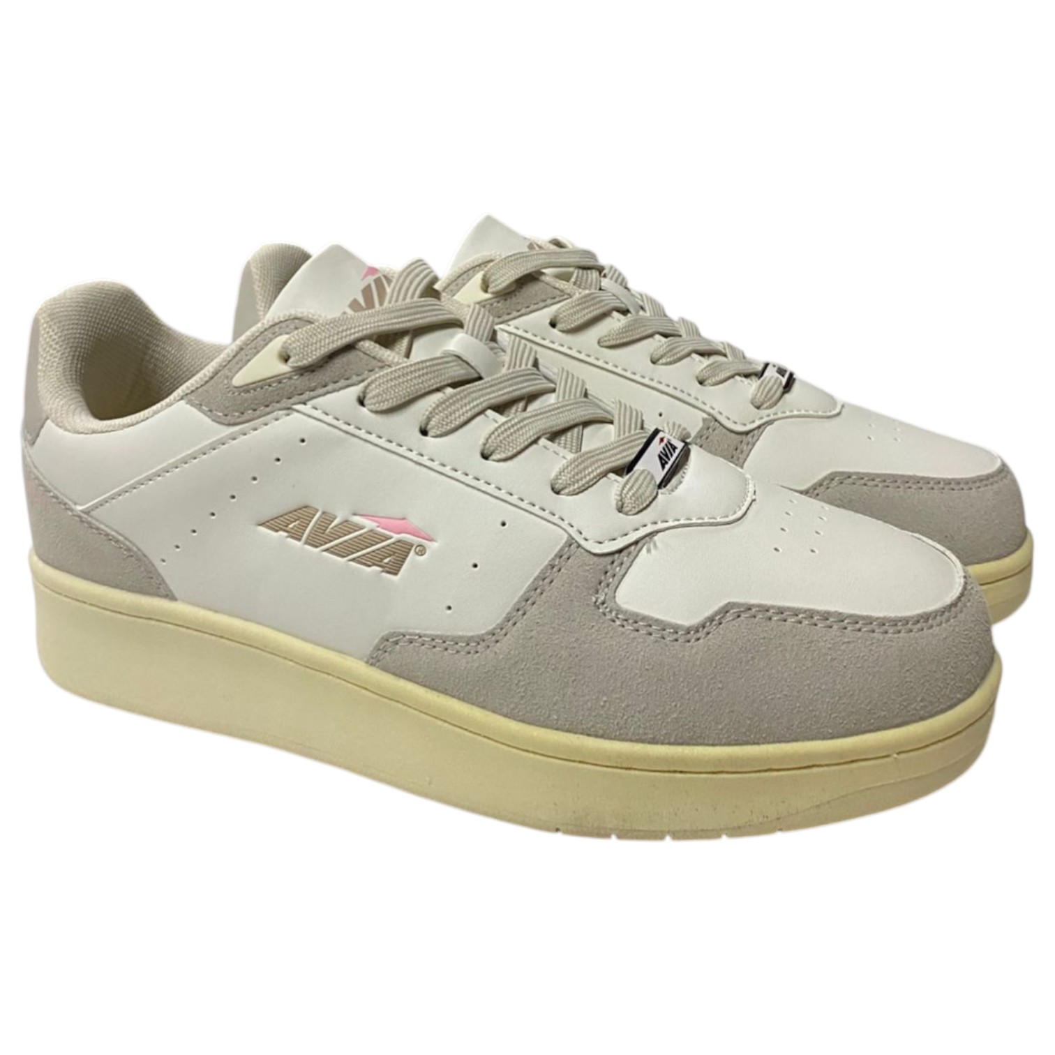 Zapatillas Urbanas Mujer AVIA Denebola Beige Gris