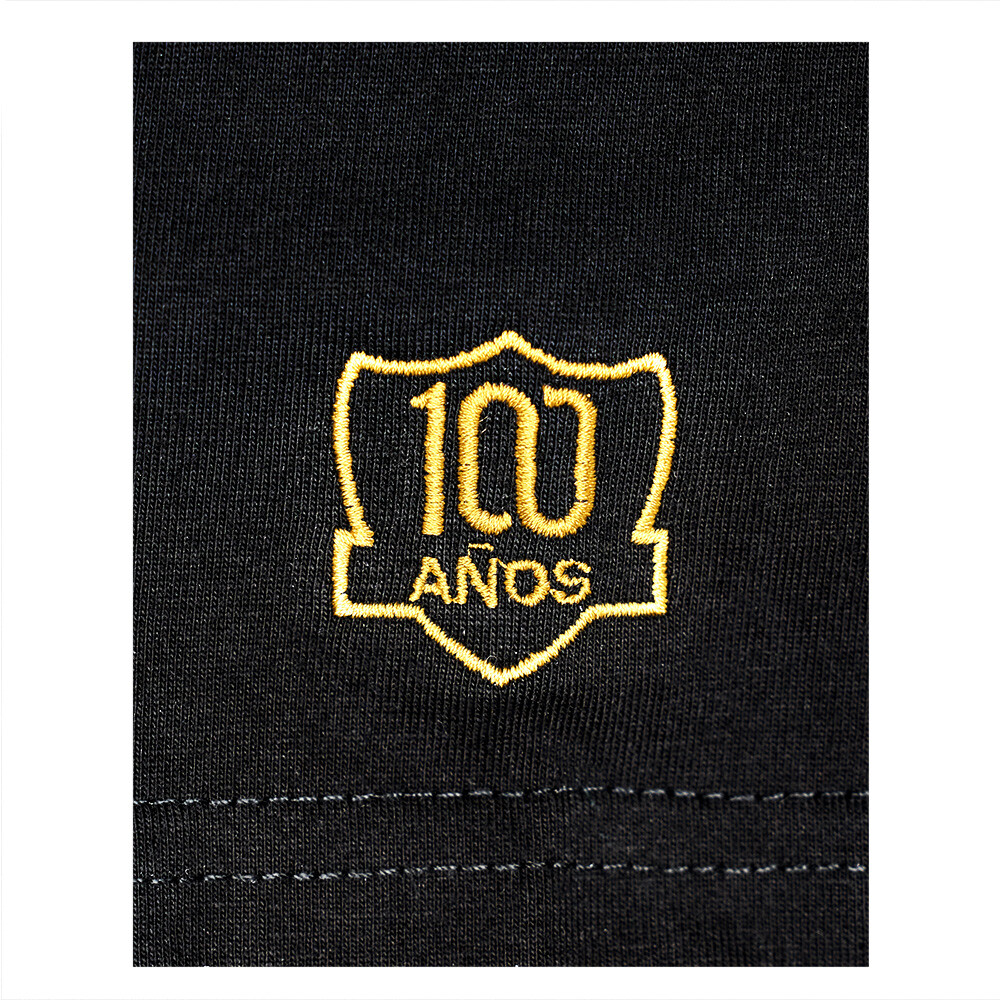 Polera de Mujer Urbano Centenario Colo Colo 100% Alba Negro