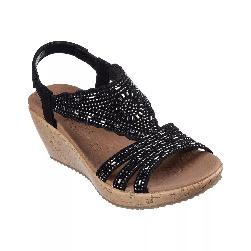 Zapatillas Urbanas Mujer Skechers Beverlee Negro