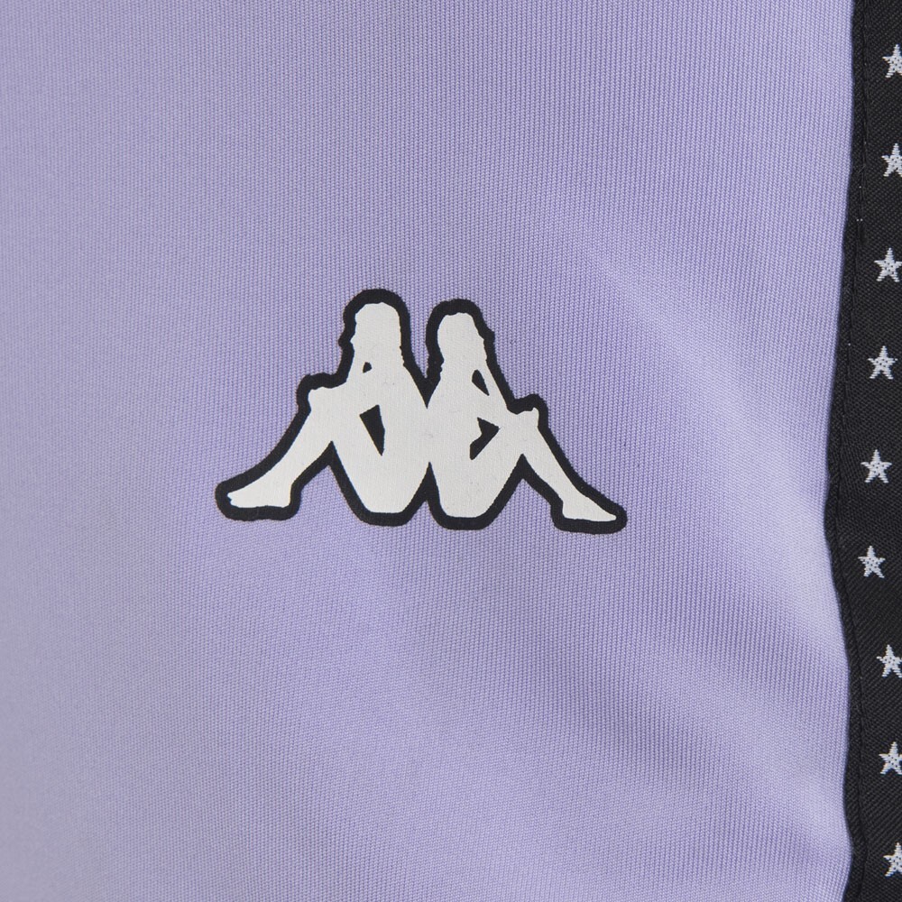 Calza De Mujer Kappa 3/4 Deportiva Lila