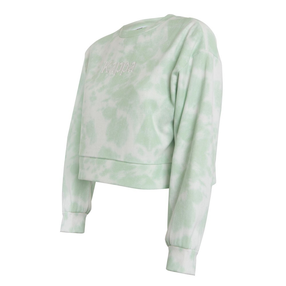 Poleron De Mujer Kappa Crop Smoky Menta