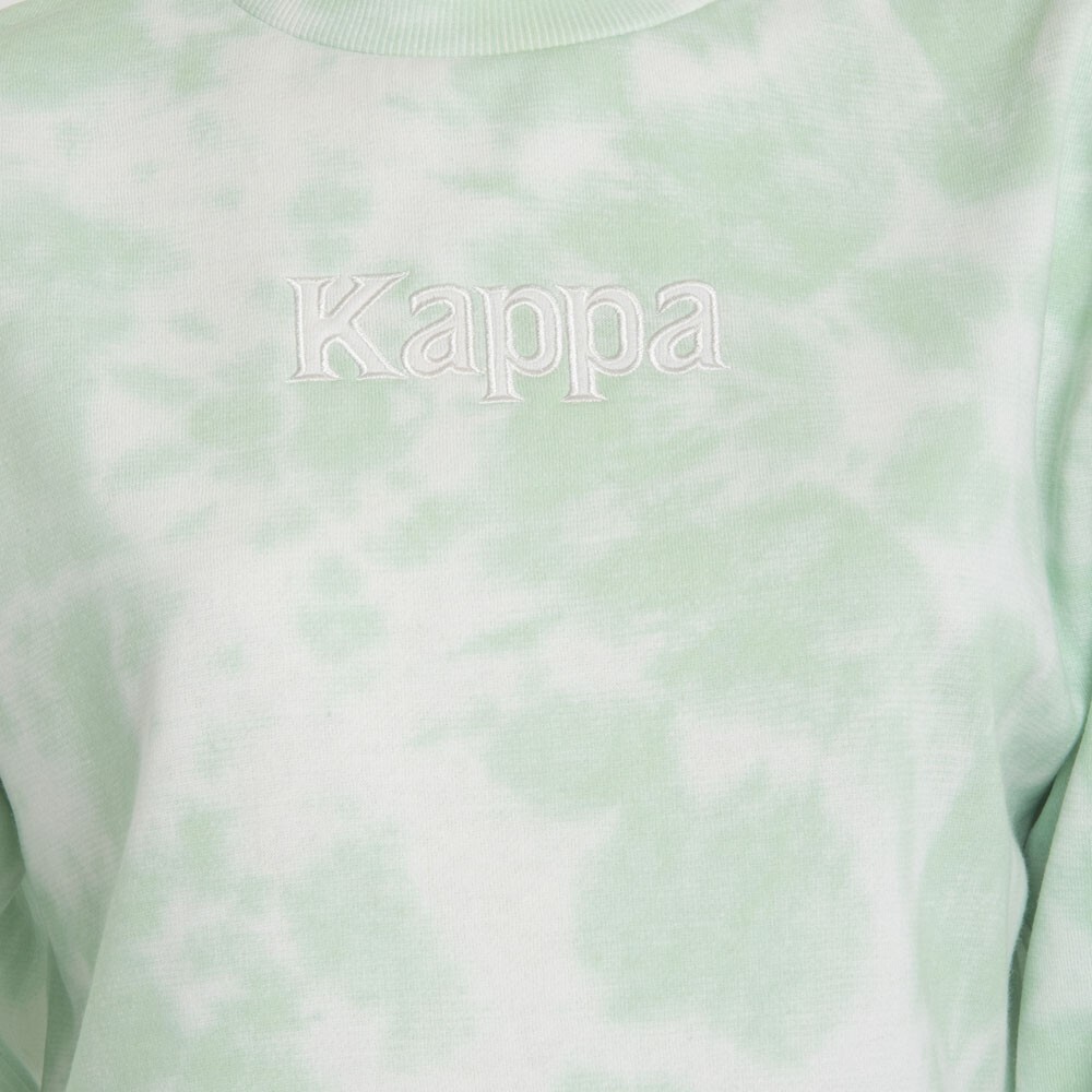 Poleron De Mujer Kappa Crop Smoky Menta