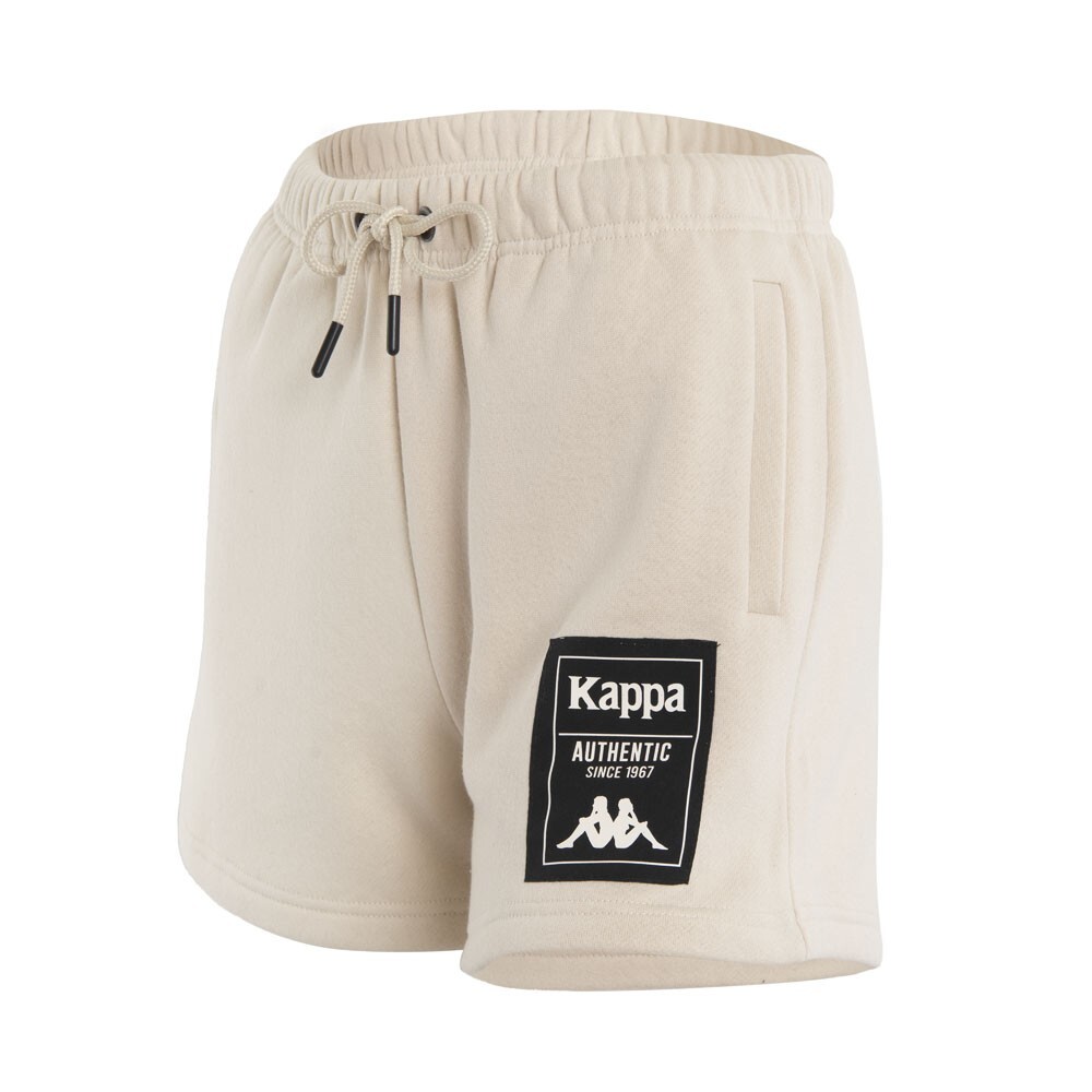 Short Mujer Kappa Beige Deportivo Urbano