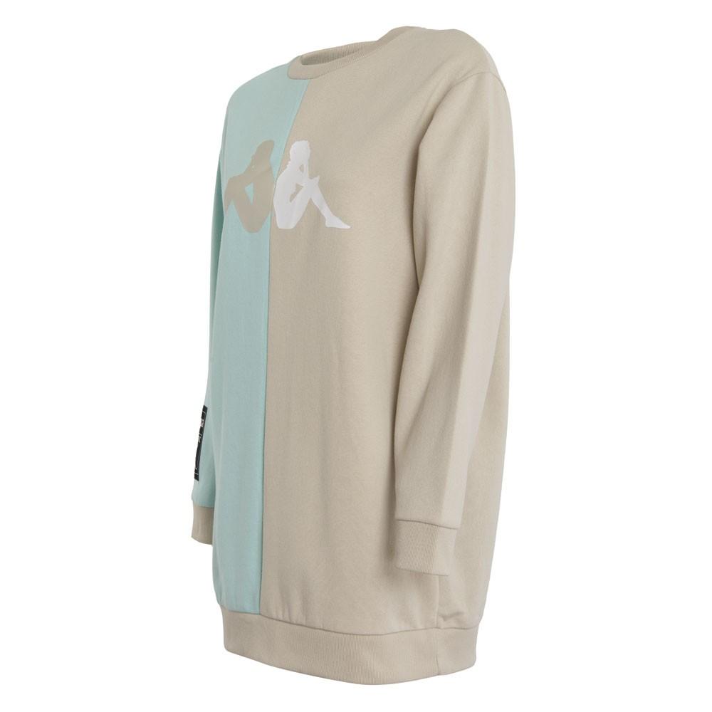 Polerón Mujer Oversize Split Grey Aqua Confort
