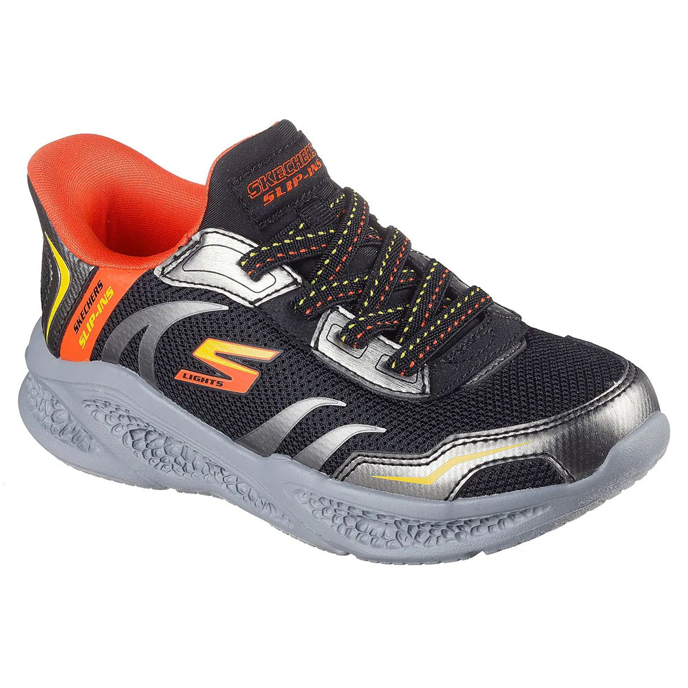 Zapatillas Ni?o Urbanas Skechers Meteor-Lights-Brisk- 403848L-BKSL