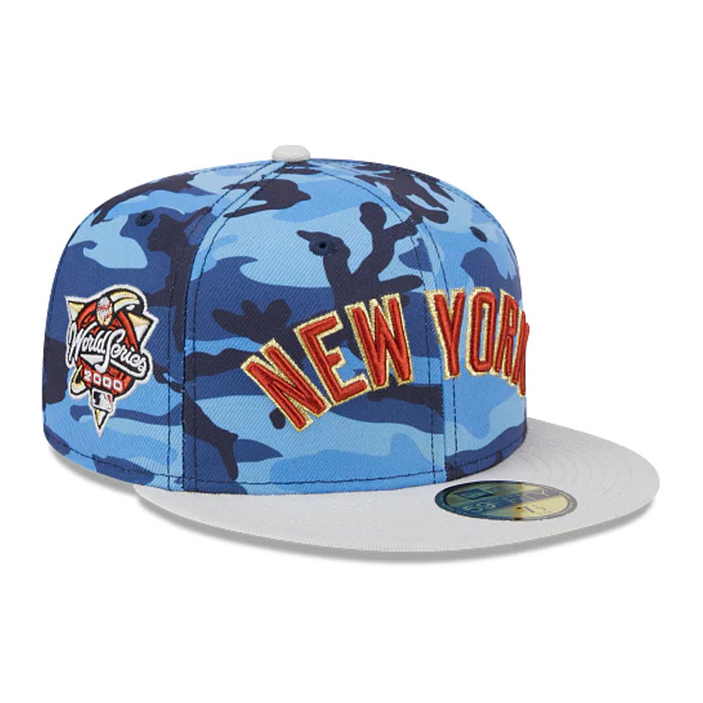 Gorro New Era 59fifty MLB New York Yankees Urban Blue Camo