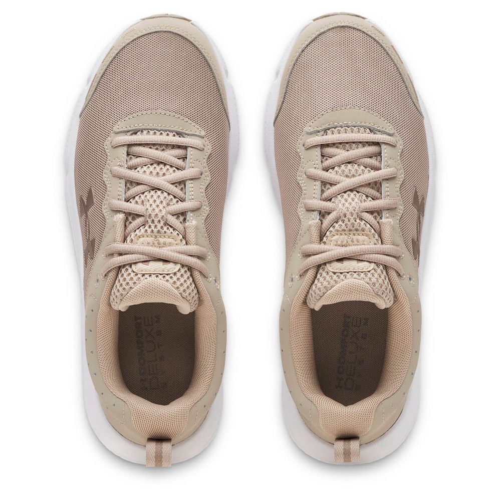 Zapatillas Running Hombre Under Armour Charged Assert 10 Beige