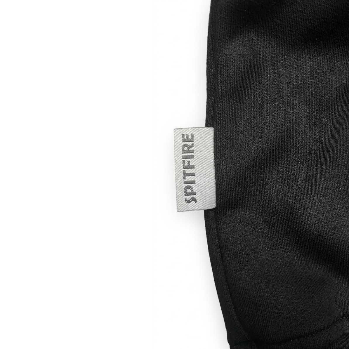 Polerón Hombre Spitfire Full Zip Negro Bighead