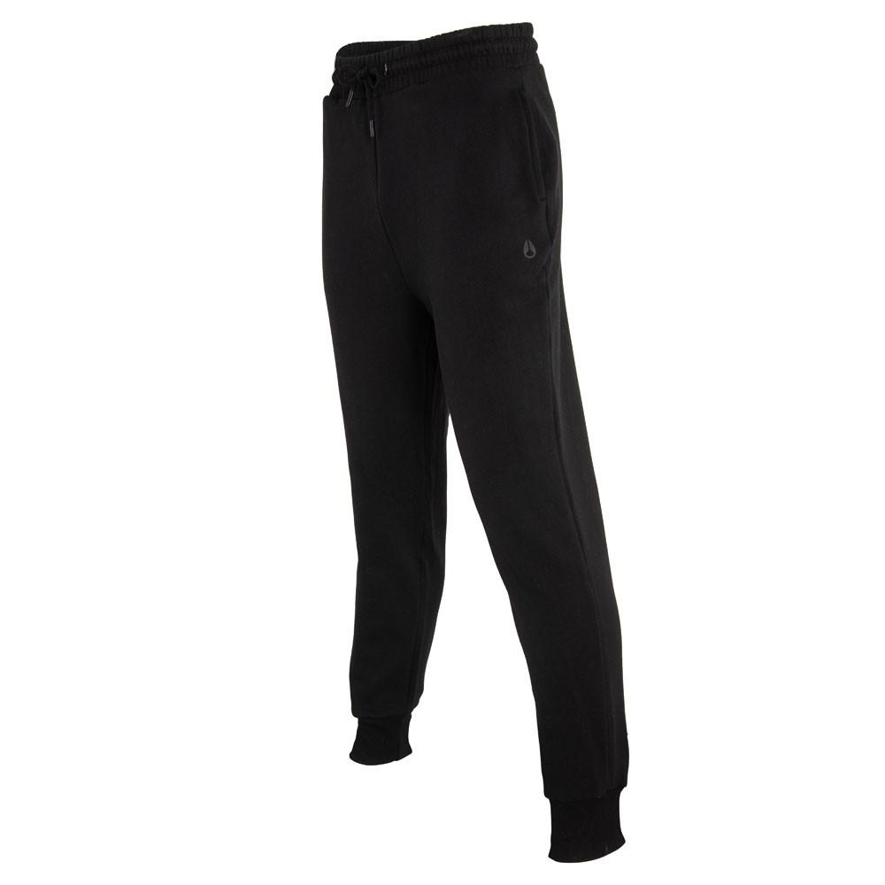 Pantalón Buzo Hombre Nixon All Black Deportivo Urbano