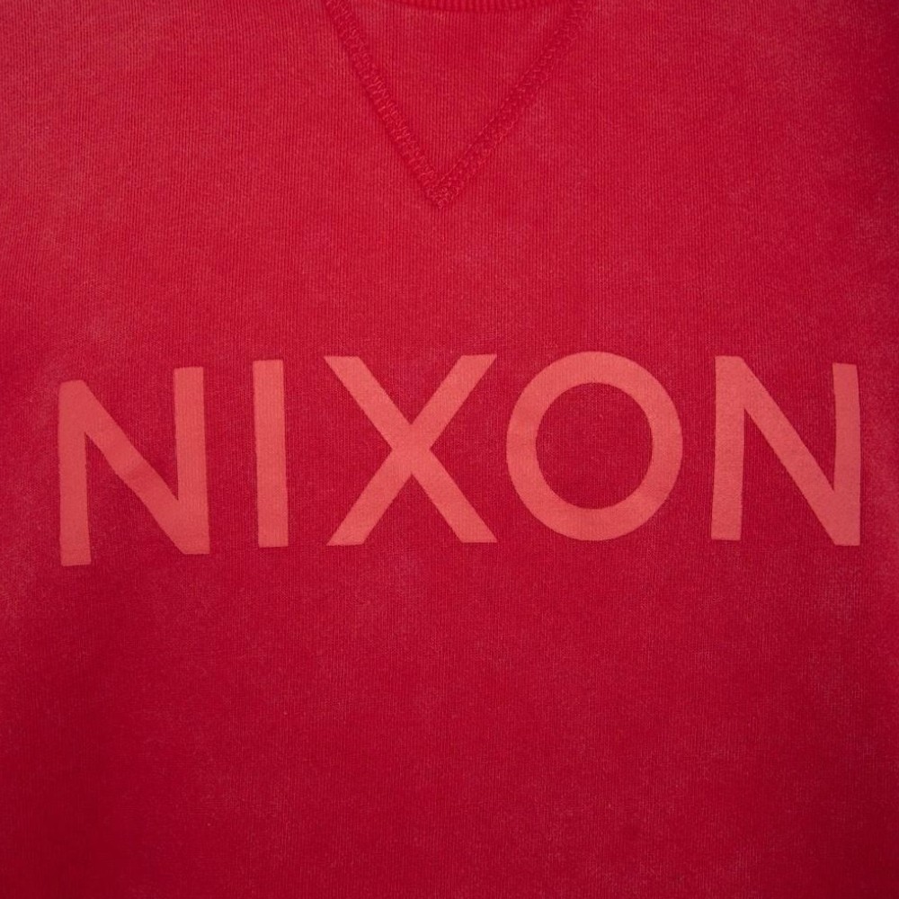 Polerón Hombre Crew Red Logo Front