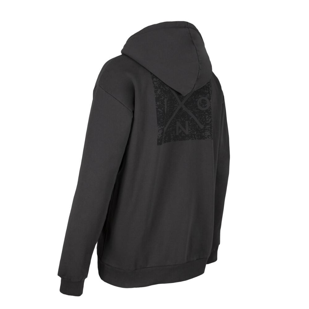 Polerón Hombre Full zipper Grey Black Cross