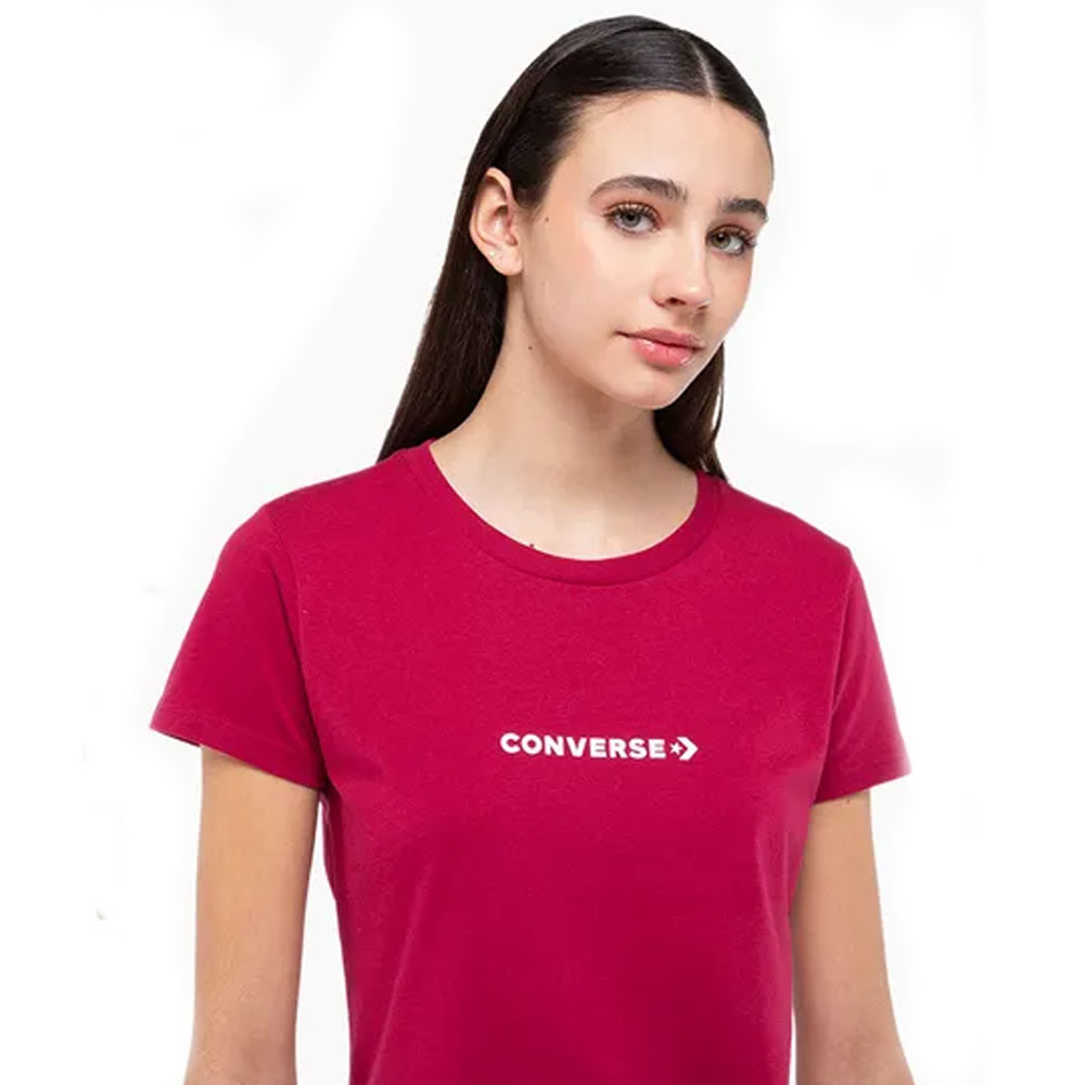 POLERA MC YOUR LOGO MUJER CONVERSE