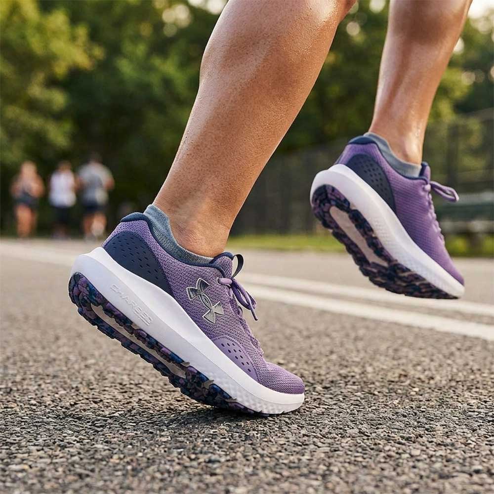 Zapatilla Running Mujer UA Surge 4 Purple