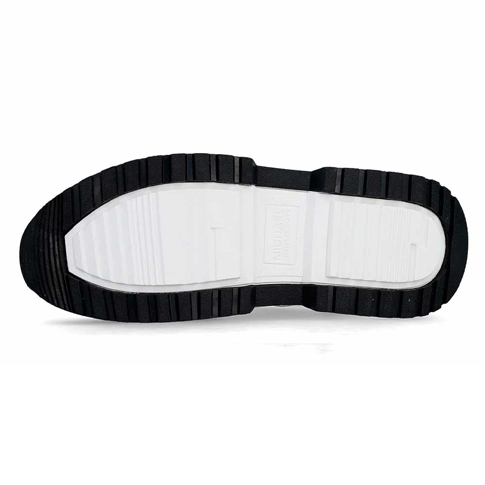 Zapatilla Mujer Michael Kors Original Cosmo Maddy Plateado Negro