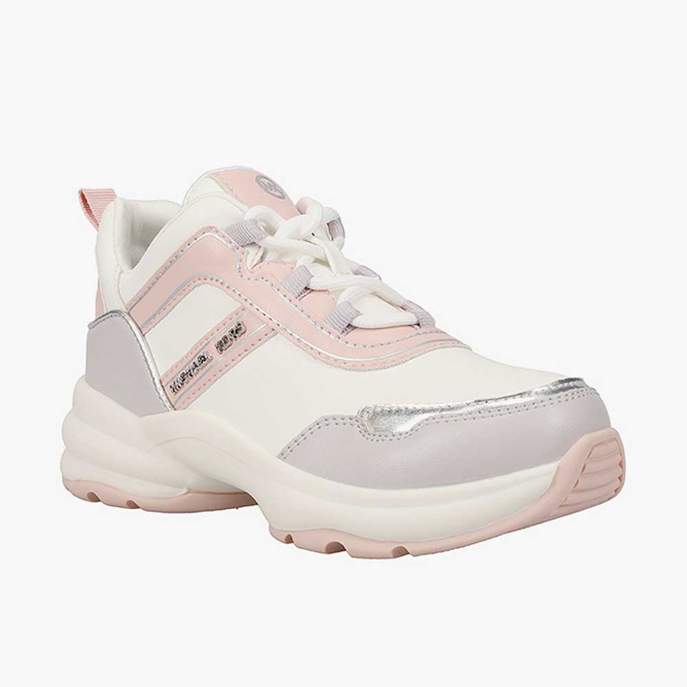 Zapatilla Mujer Michael Kors Original Olympia Smokey Rosado Denim