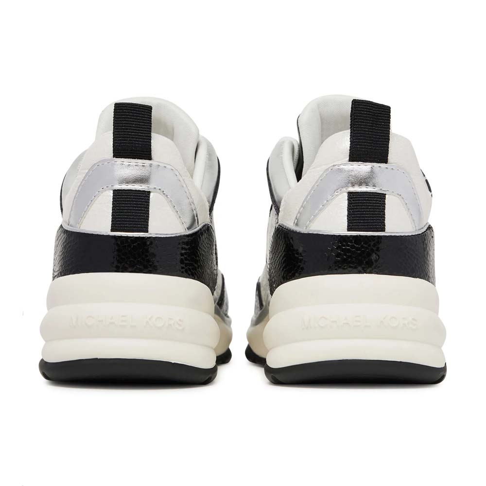 Zapatilla Mujer Michael Kors Original Olympia Negro Plateado
