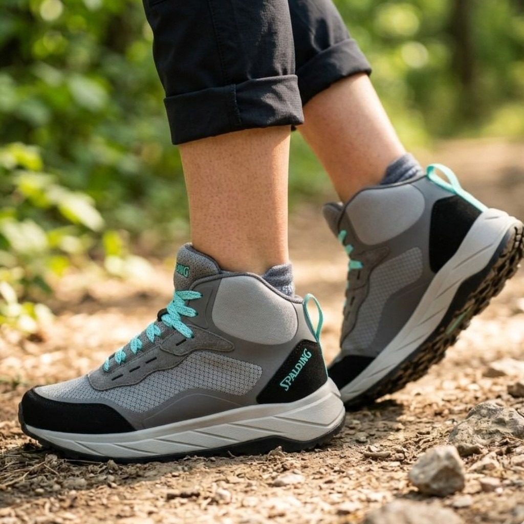 Zapatillas Outdoor Mujer Talus Gris Spalding