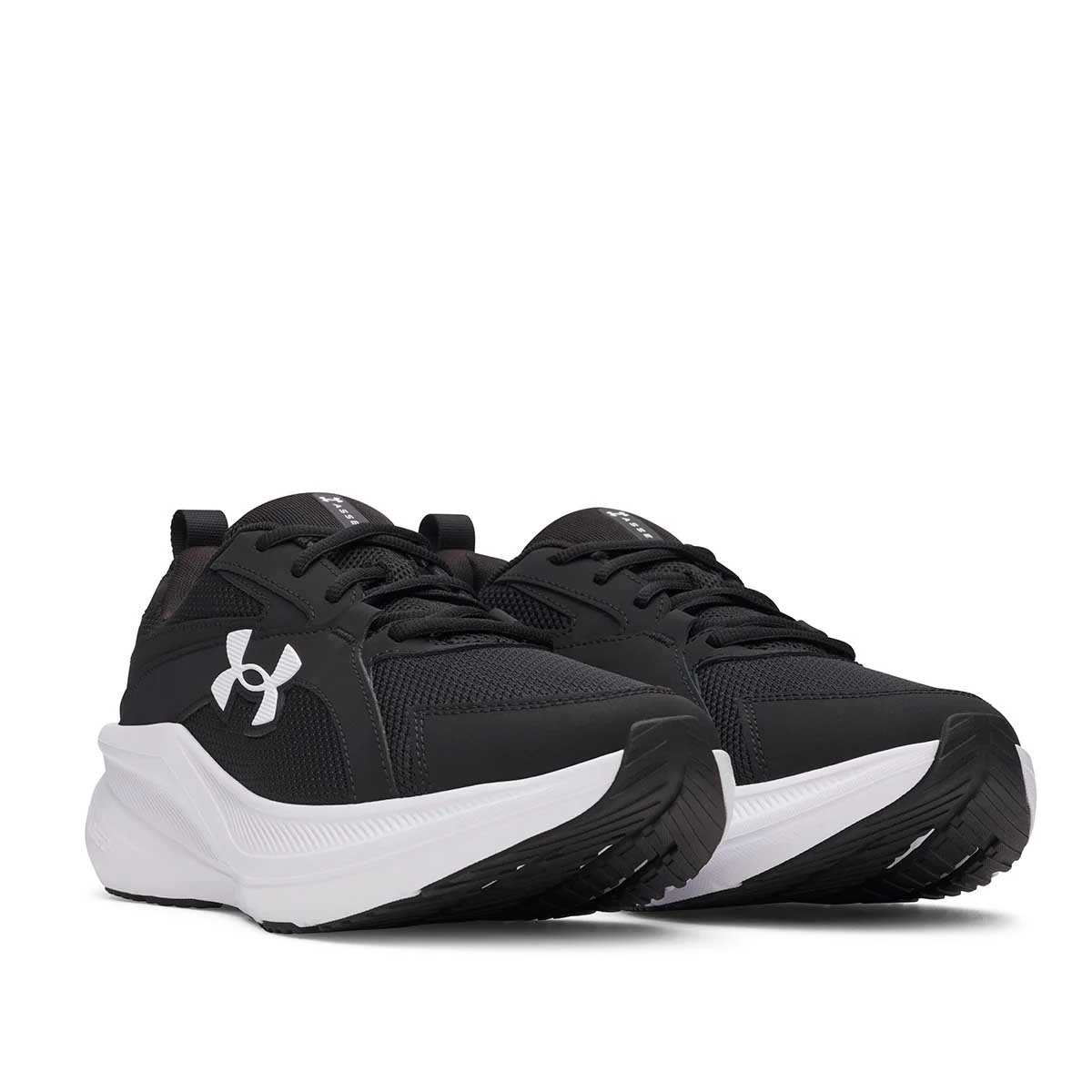 Zapatilla Running Hombre UA Assert 11 Negro Blanco