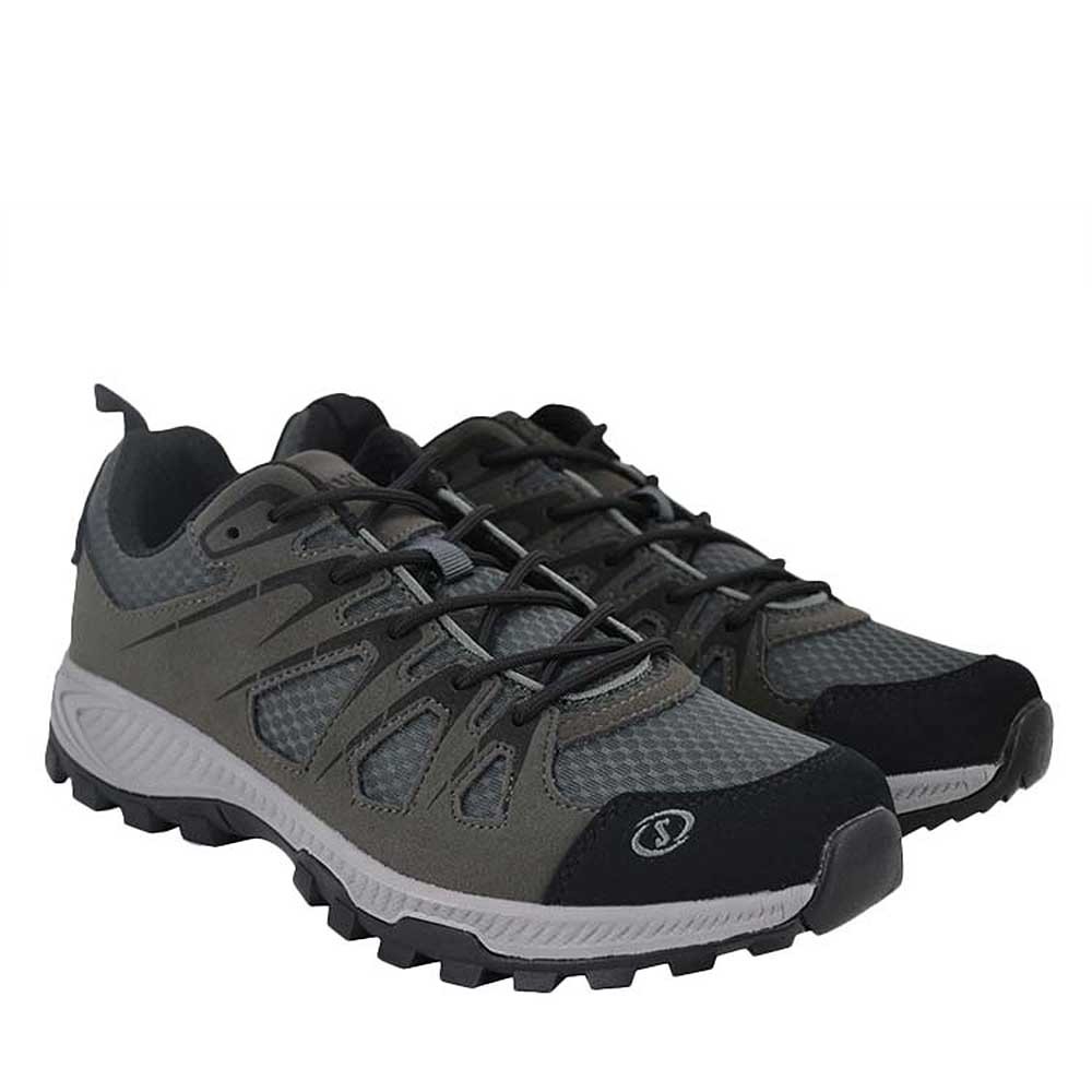 Zapatilla Hombre Outdoor Spalding Caña Baja ZMO3006 Gris Negro